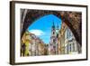 View of Old Town in Prague Taken from Charles Bridge-MartinM303-Framed Photographic Print