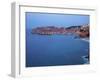 View of Old Town in the Early Morning, Dubrovnik, Croatia, Europe-Martin Child-Framed Photographic Print