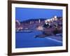 View of Old Town in the Early Morning, UNESCO World Heritage Site, Dubrovnik, Croatia, Europe-Martin Child-Framed Photographic Print