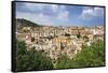 View of Old Town, Ragusa, Val di Noto, UNESCO World Heritage Site, Sicily, Italy, Europe-John Miller-Framed Stretched Canvas