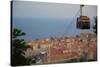 View of Old Town, UNESCO World Heritage Site, and Cable Car-Frank Fell-Stretched Canvas