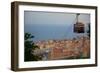 View of Old Town, UNESCO World Heritage Site, and Cable Car-Frank Fell-Framed Photographic Print