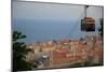 View of Old Town, UNESCO World Heritage Site, and Cable Car-Frank Fell-Mounted Photographic Print