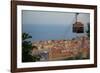 View of Old Town, UNESCO World Heritage Site, and Cable Car-Frank Fell-Framed Photographic Print