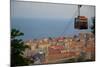 View of Old Town, UNESCO World Heritage Site, and Cable Car-Frank Fell-Mounted Photographic Print