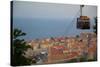 View of Old Town, UNESCO World Heritage Site, and Cable Car-Frank Fell-Stretched Canvas