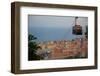 View of Old Town, UNESCO World Heritage Site, and Cable Car-Frank Fell-Framed Photographic Print