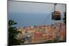 View of Old Town, UNESCO World Heritage Site, and Cable Car-Frank Fell-Mounted Photographic Print