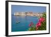 View of Old Town, UNESCO World Heritage Site, Dubrovnik, Dalmatia, Croatia, Europe-Frank Fell-Framed Photographic Print