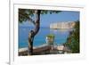 View of Old Town, UNESCO World Heritage Site, Dubrovnik, Dalmatia, Croatia, Europe-Frank Fell-Framed Photographic Print