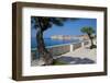 View of Old Town, UNESCO World Heritage Site, Dubrovnik, Dalmatia, Croatia, Europe-Frank Fell-Framed Photographic Print