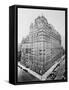 View of Old Waldorf Hotel in New York-null-Framed Stretched Canvas