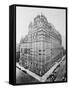 View of Old Waldorf Hotel in New York-null-Framed Stretched Canvas