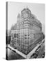 View of Old Waldorf Hotel in New York-null-Stretched Canvas