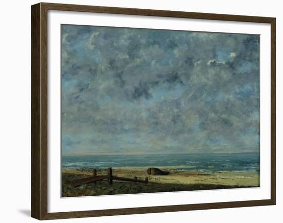 View of Olevano-Jean-Baptiste-Camille Corot-Framed Giclee Print