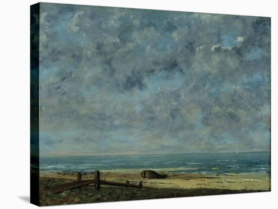 View of Olevano-Jean-Baptiste-Camille Corot-Stretched Canvas