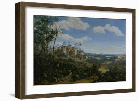 View of Olinda, Brazil, 1662-Frans Jansz Post-Framed Giclee Print