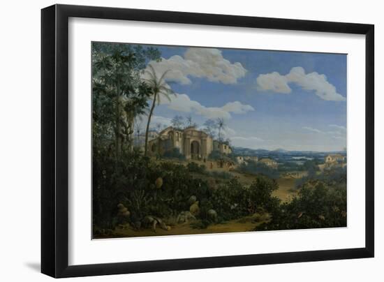 View of Olinda, Brazil, 1662-Frans Jansz Post-Framed Giclee Print