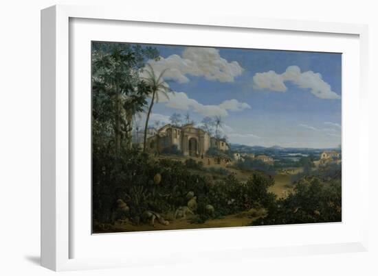 View of Olinda, Brazil, 1662-Frans Jansz Post-Framed Giclee Print