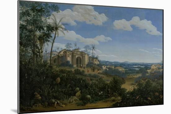 View of Olinda, Brazil, 1662-Frans Jansz Post-Mounted Giclee Print