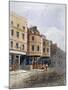 View of Oliver Cromwell's House, Clements Lane, Westminster, London, C1840-Frederick Nash-Mounted Giclee Print