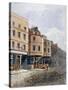 View of Oliver Cromwell's House, Clements Lane, Westminster, London, C1840-Frederick Nash-Stretched Canvas