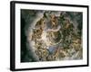 View of Olympus, Home of the Gods, Fresco in the Room of the Giants-Giulio Romano-Framed Giclee Print