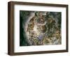 View of Olympus, Home of the Gods, Fresco in the Room of the Giants-Giulio Romano-Framed Giclee Print