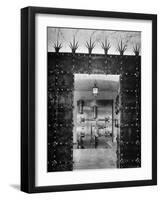 View of Open Steel Door Into Vestibule in Front of the Final Vault Door at Chase Manhattan Bank-Fritz Goro-Framed Photographic Print