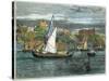 View of Oporto, Portugal, C1880-Swain-Stretched Canvas