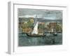 View of Oporto, Portugal, C1880-Swain-Framed Giclee Print