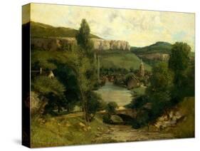 View of Ornans, c.1850-Gustave Courbet-Stretched Canvas