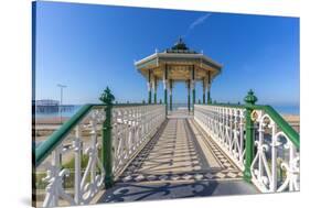 View of ornate bandstand on sea front, Brighton, East Sussex, England, United Kingdom, Europe-Frank Fell-Stretched Canvas