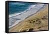 View of Ostriconi Beach, Corsica, France-Massimo Borchi-Framed Stretched Canvas