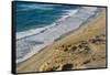 View of Ostriconi Beach, Corsica, France-Massimo Borchi-Framed Stretched Canvas