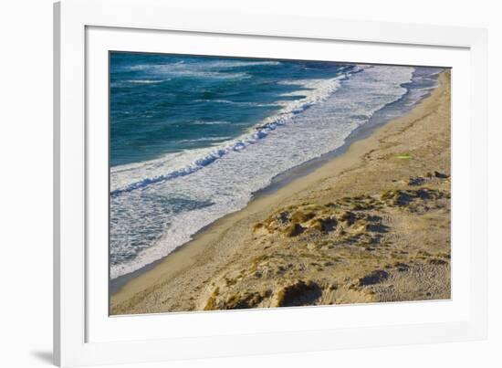 View of Ostriconi Beach, Corsica, France-Massimo Borchi-Framed Photographic Print