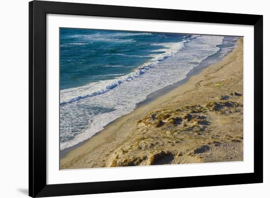 View of Ostriconi Beach, Corsica, France-Massimo Borchi-Framed Photographic Print