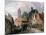 View of Oudewater, C1867-Hermanus Koekkoek-Mounted Giclee Print