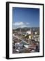 View of Ouro Preto, UNESCO World Heritage Site, Minas Gerais, Brazil, South America-Ian Trower-Framed Photographic Print