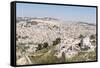 View of outskirts of Jerusalem from the Old City, Jerusalem, Israel, Middle East-Alexandre Rotenberg-Framed Stretched Canvas