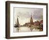 View of Overschie Near Rotterdam, 1856-Johan-Barthold Jongkind-Framed Giclee Print