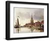 View of Overschie Near Rotterdam, 1856-Johan-Barthold Jongkind-Framed Giclee Print