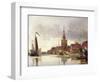 View of Overschie Near Rotterdam, 1856-Johan-Barthold Jongkind-Framed Giclee Print