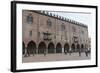 View of Palazzo Ducale, Piazza Sordello, Mantova, Lombardy, Italy, Europe-Nico-Framed Photographic Print