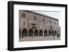 View of Palazzo Ducale, Piazza Sordello, Mantova, Lombardy, Italy, Europe-Nico-Framed Photographic Print