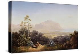 View of Palermo, 1845-Sokrat Maximovich Vorobyev-Stretched Canvas