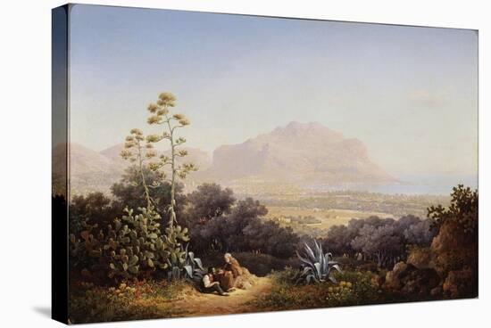 View of Palermo, 1845-Sokrat Maximovich Vorobyev-Stretched Canvas