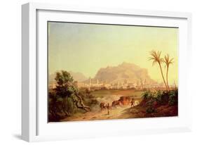 View of Palermo, C.1831-Carl Wilhelm Goetzloff-Framed Giclee Print