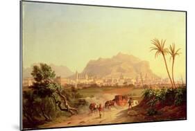 View of Palermo, C.1831-Carl Wilhelm Goetzloff-Mounted Giclee Print