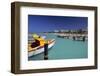 View of Palm Beach from the Fishing Pier Aruba-George Oze-Framed Photographic Print